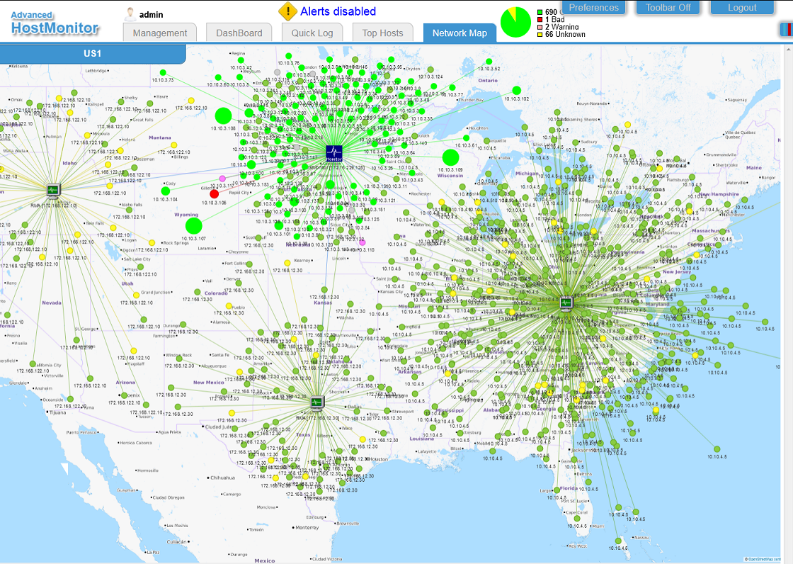network map