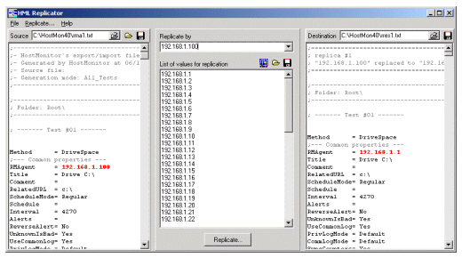 screenshot: main window