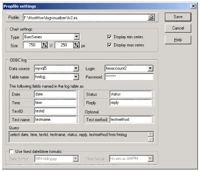 Setup profile